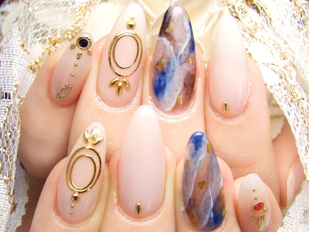 ユニコーンネイル Nail Salon March